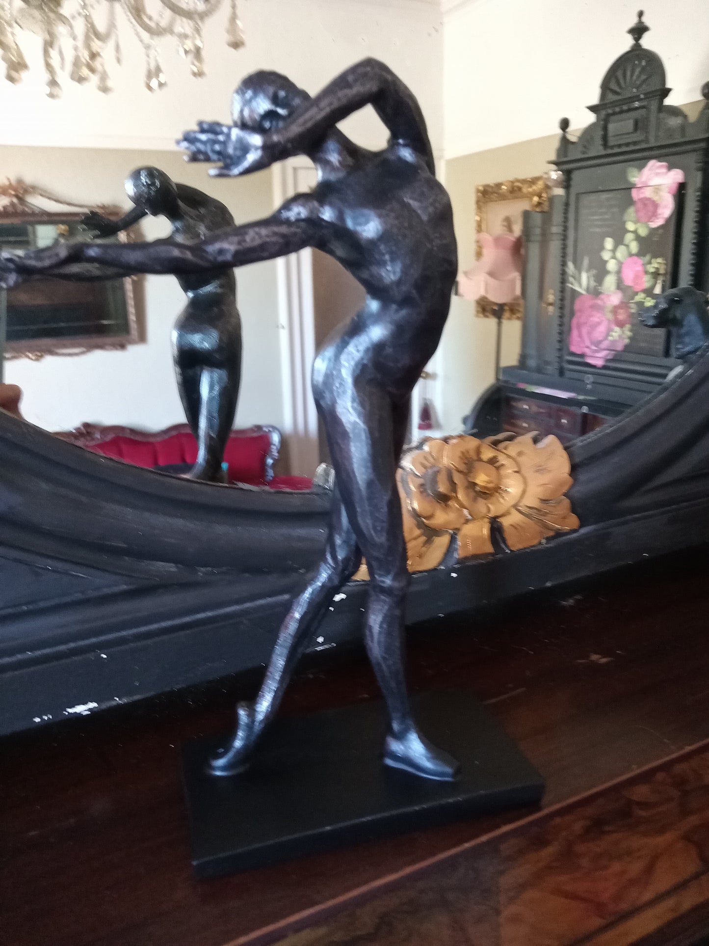 Female Dancer Figurine Sculpture