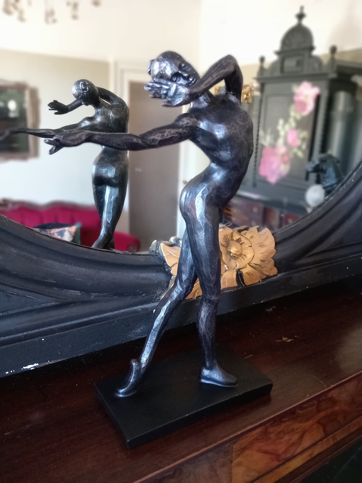 Female Dancer Figurine Sculpture