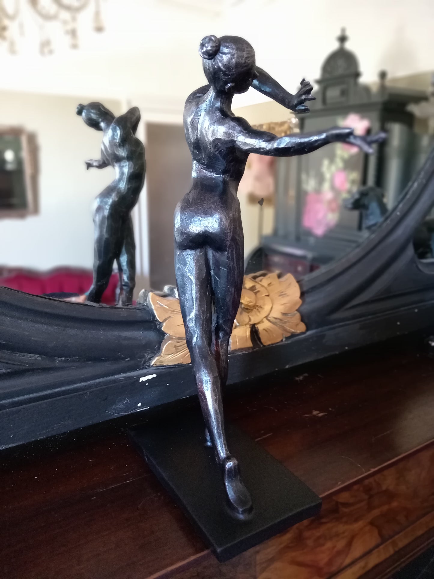 Female Dancer Figurine Sculpture