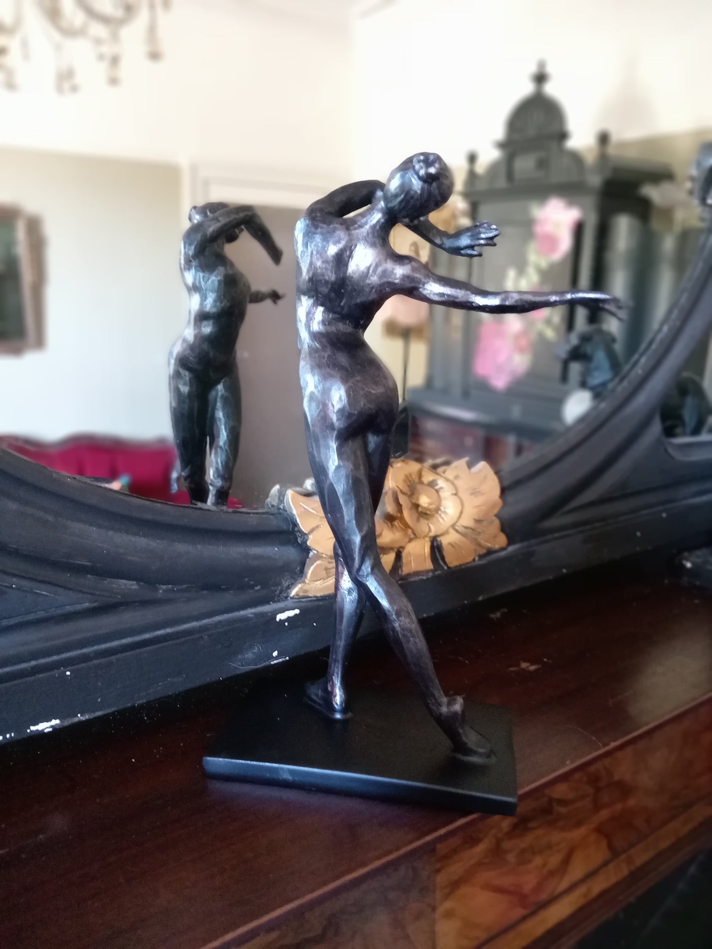 Female Dancer Figurine Sculpture