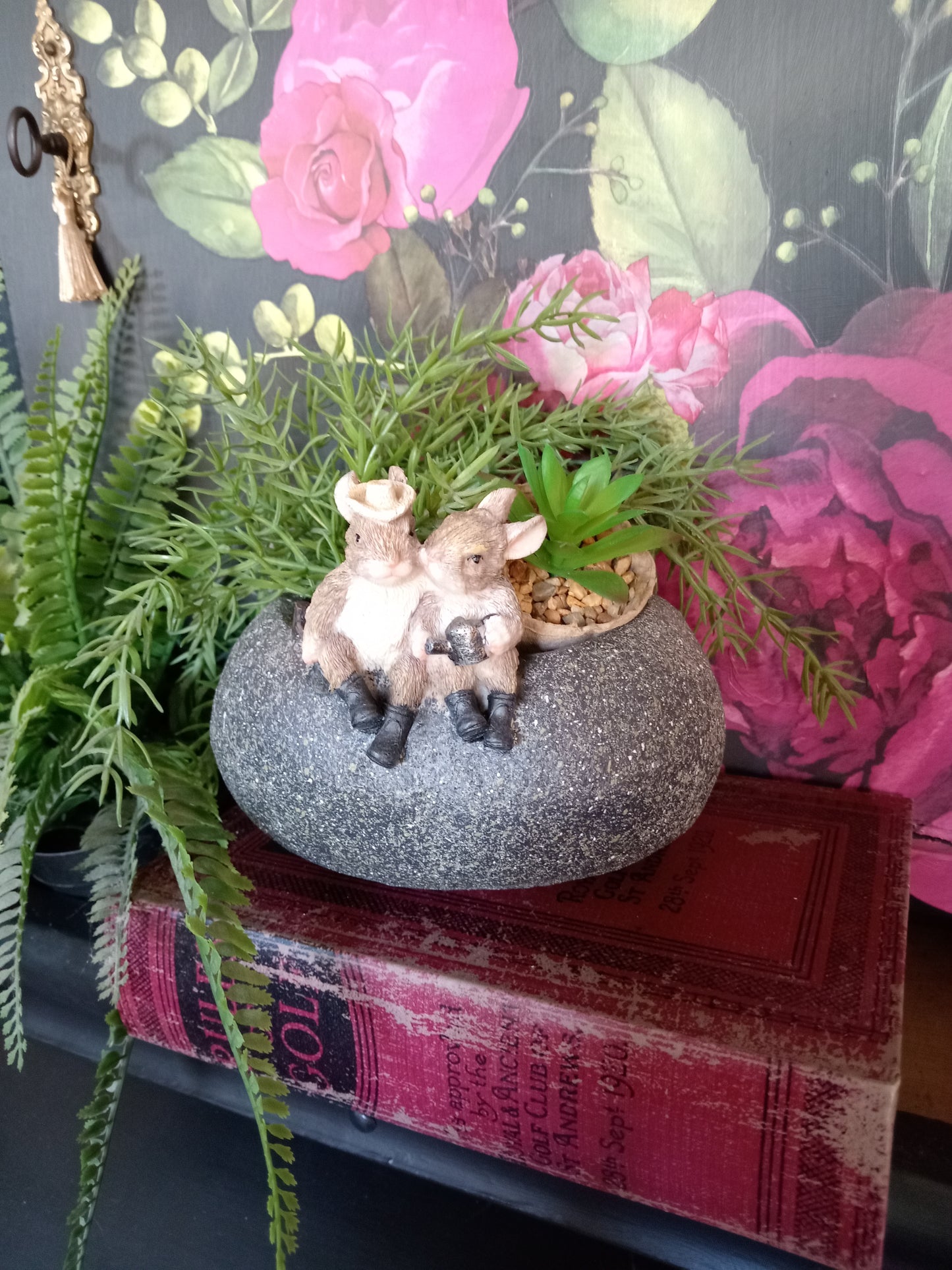 Rabbit Planter Trough