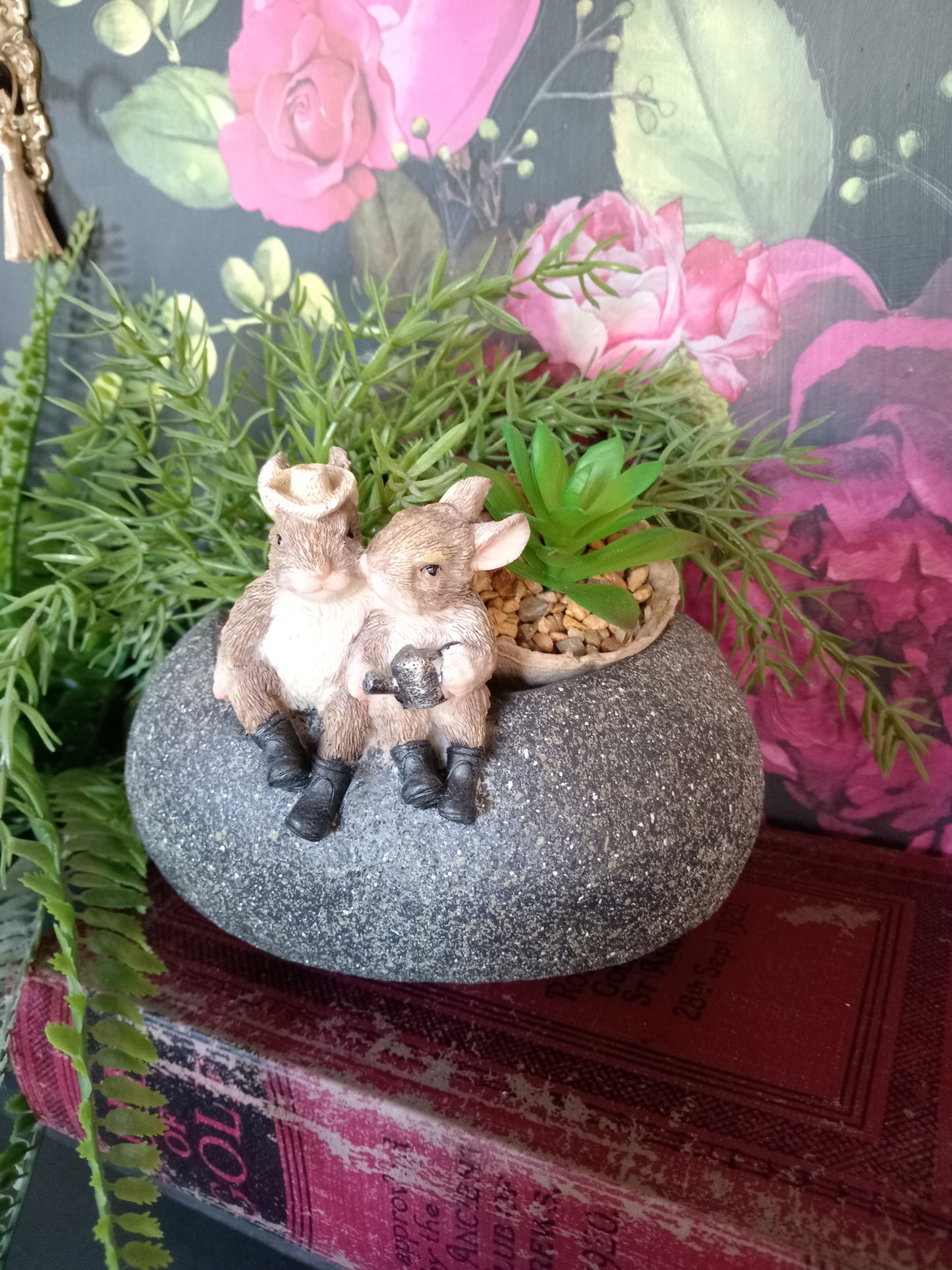 Rabbit Planter Trough