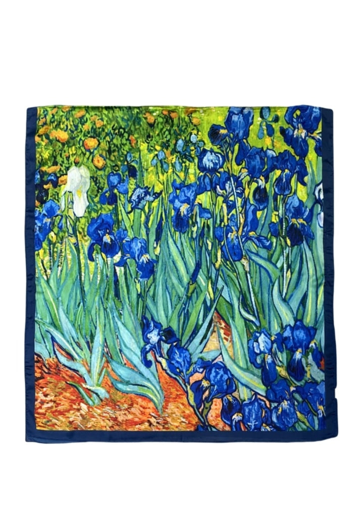 Van Gogh 'Irisis' Silk Cover Up