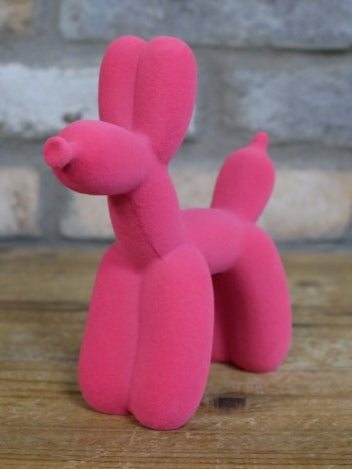 Pink Balloon Poodle Dog Ornament