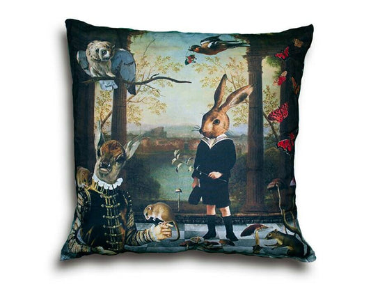 A Day Out In The Woods! Decorative Scatter Cushion designed by Miss Jeeves Collection