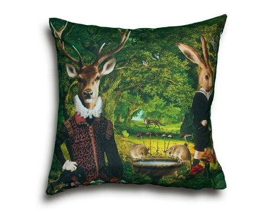 An Evening In The Woods! Decorative Scatter Cushion.