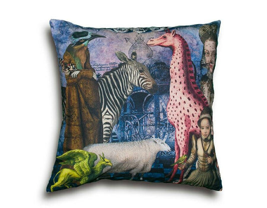 The Vintage Zoo! Decorative Scatter Cushion.